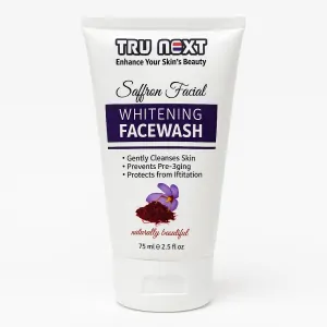 Saffron Whitening Face Wash - Tru Next