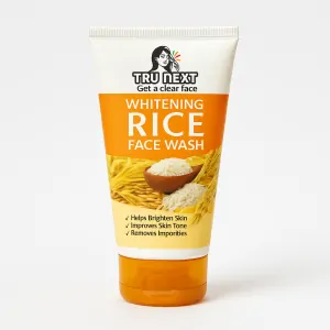 Whitening Rice Face Wash - Tru Next
